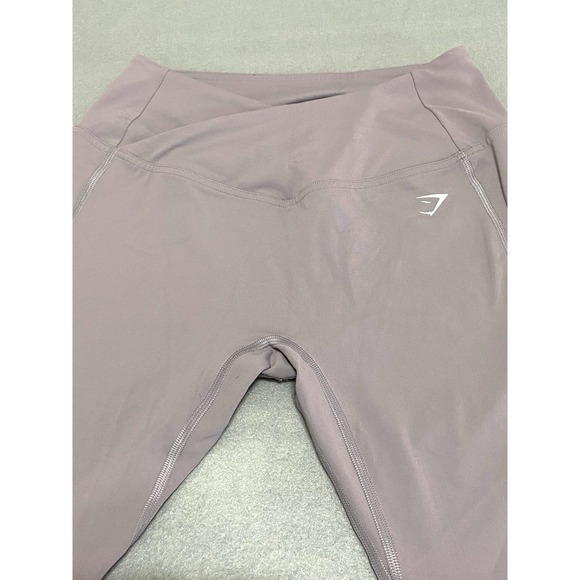 Gymshark Women's Medium Crossover Leggings Slate Lavender - Picture 3 of 8